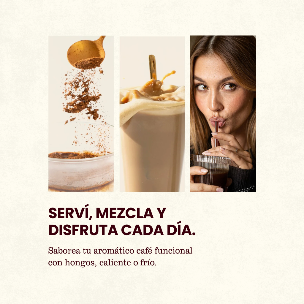 FUNGI CAFÉ | Menos ansiedad, más foco.